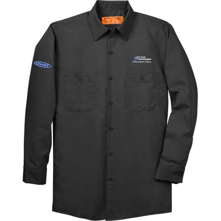 20-SP14, Small, Charcoal, Right Sleeve, Chart_blue, Left Chest, Cryo-Technologies. 20-SP14, Small, Charcoal, Right Sleeve, Chart_blue, Left Chest, Cryo-Technologies.